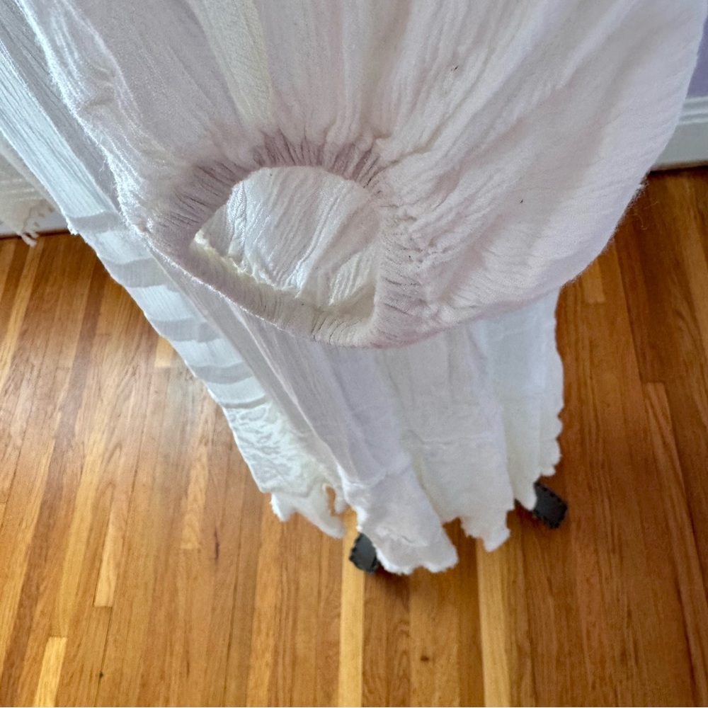 Free People Elegant White Maxi Dress - Picture 9 of 16